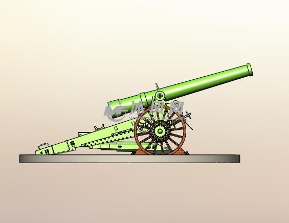 大炮右视图