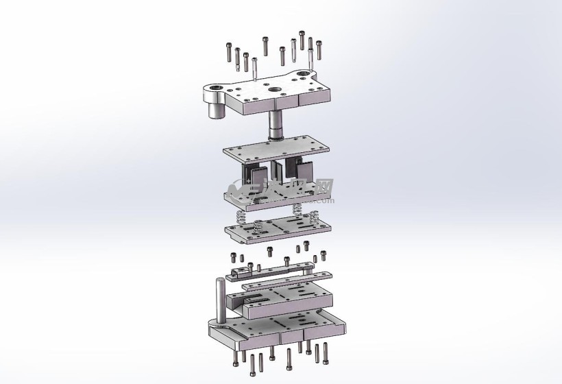 模具爆炸图