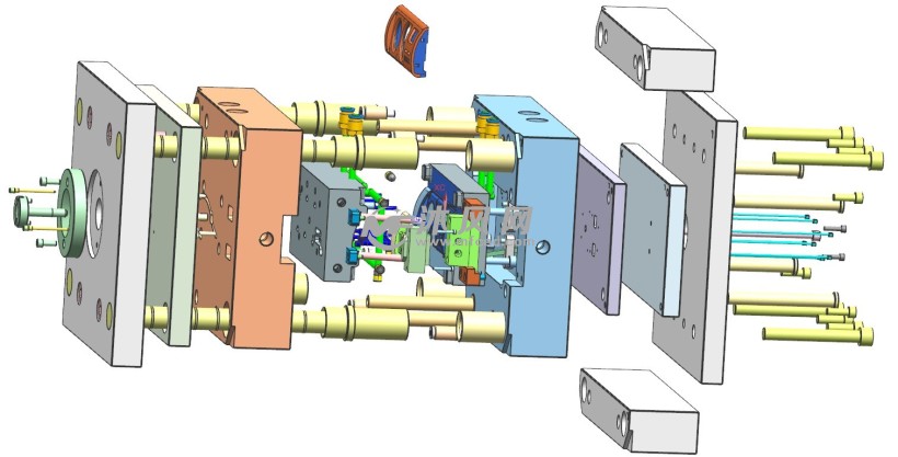 模具爆炸图