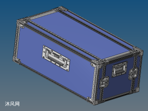旅行箱结构工具箱设计模型 