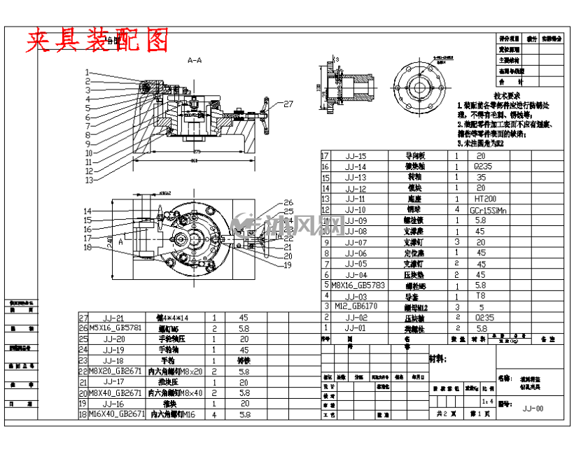 填料箱盖的分度钻4m10孔专用夹具设计