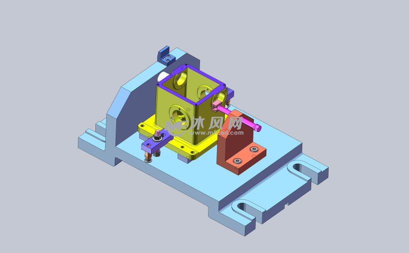 3bs100减速箱体铣床专用夹具设计