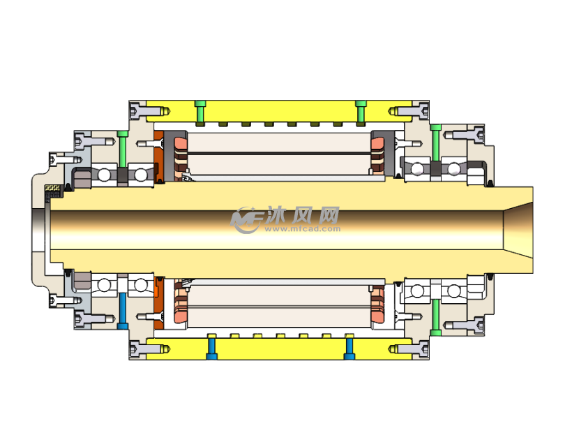 高速切削机床电主轴结构设计