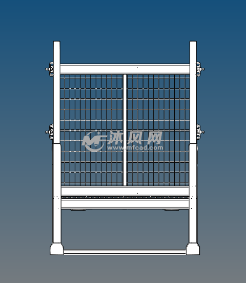 安全防护栏设计图