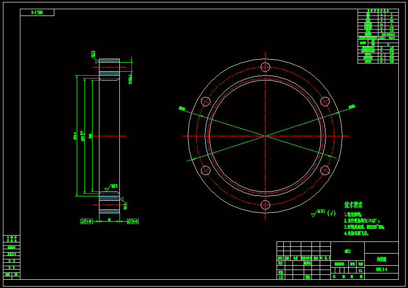 内齿圈-a2箱盖-a2图纸参数图纸id: 1074146图纸格式:dwg图纸版本