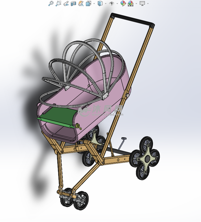 sw温情化婴儿车