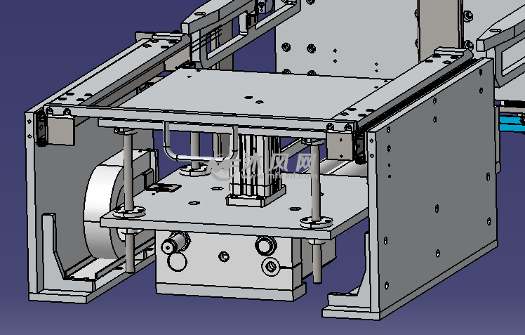 物料上料拆垛机构