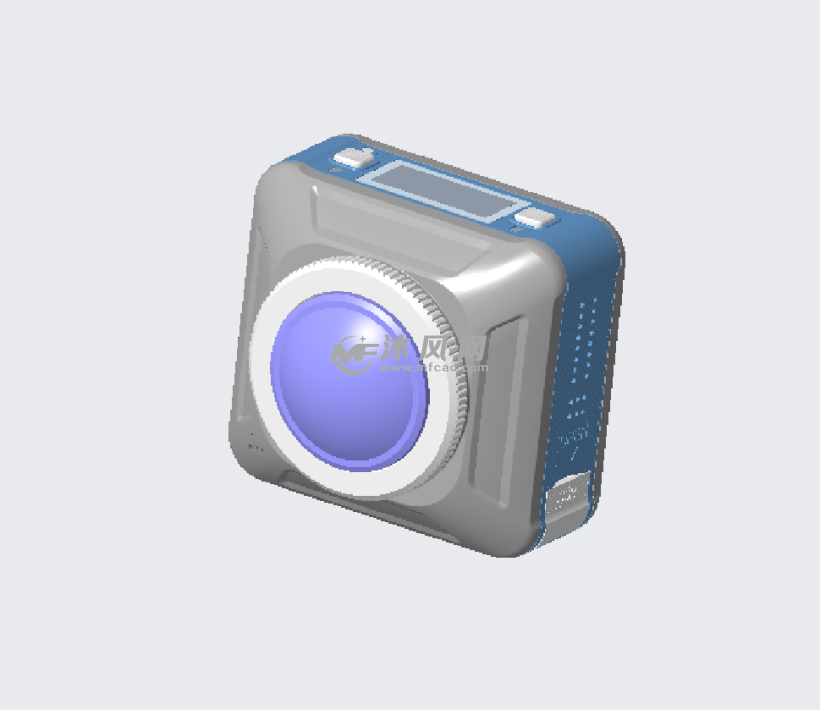 监控摄像头3d设计图