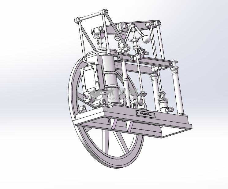 单缸蒸汽机设计