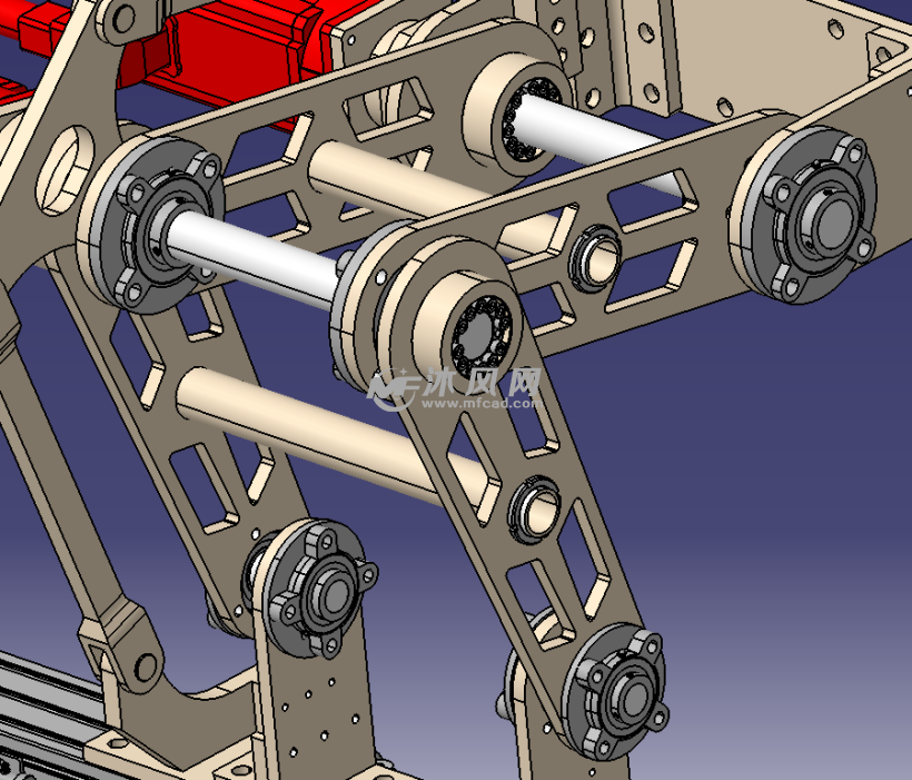 机械手,关节臂 - 零部件模型图纸 - 沐风网