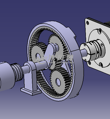 行星齿轮传动方案