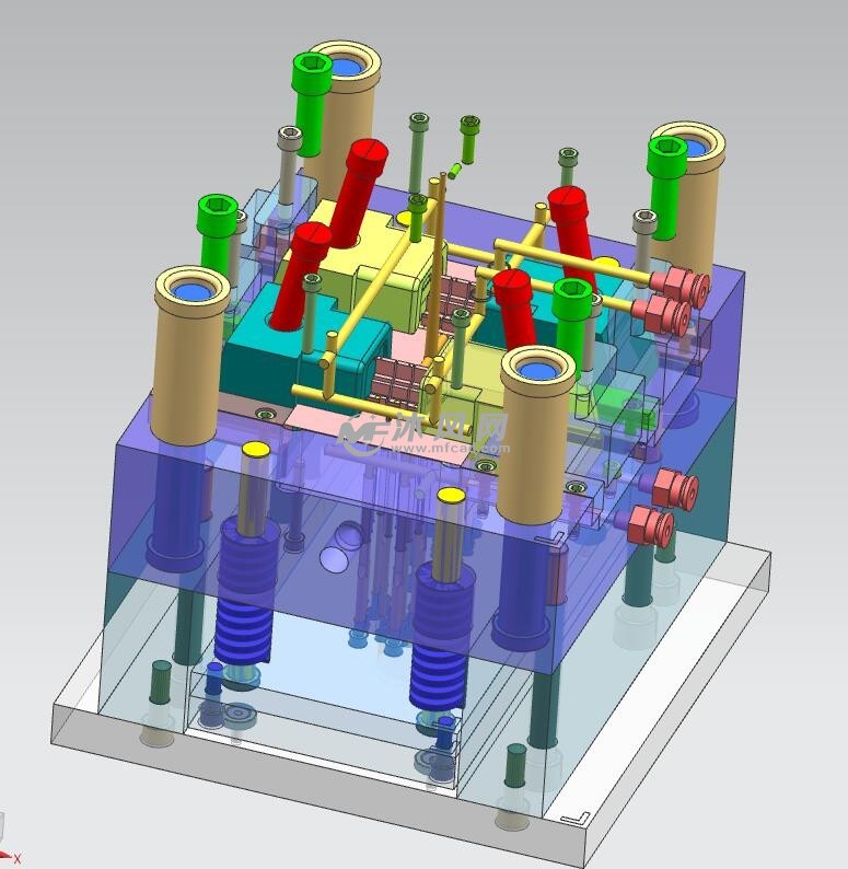 in20bk接线端子注射模具设计