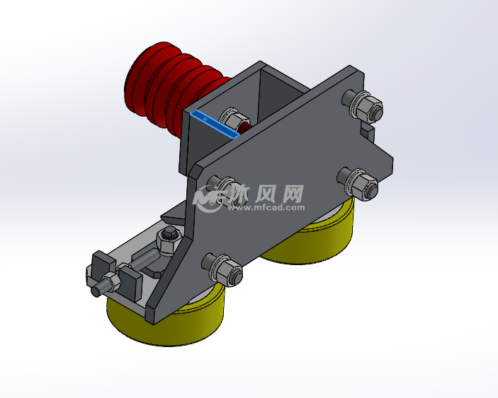 行走导向轮装置