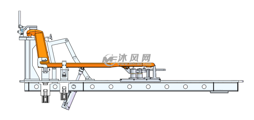 地牛叉车焊接夹具 - 机械加工图纸 - 沐风网
