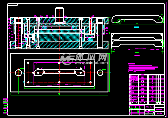 角材落料模设计