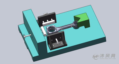 连杆精镗大小头孔夹具设计