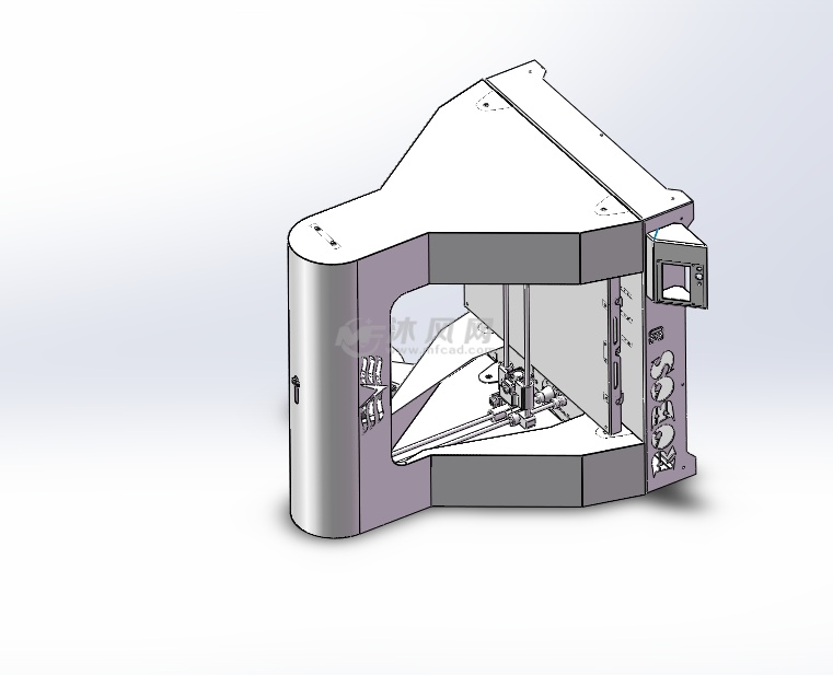 一种累积3d打印机模型 - 机械设备图纸 - 沐风网