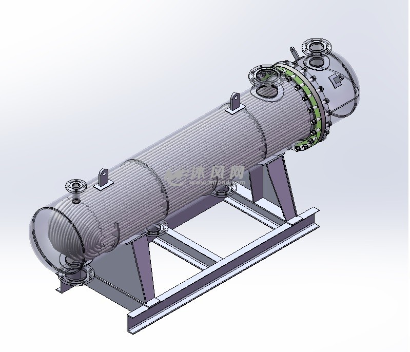 36m2 dn550 dl2300 u型管熱交換器