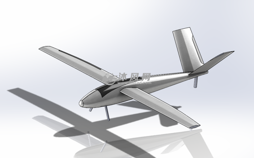 固定翼飞机模型sw