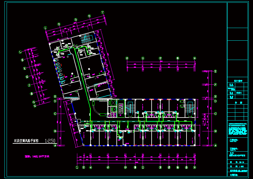 赣州市某医院中央空调工程设计- 设计方案图纸 - 沐风网