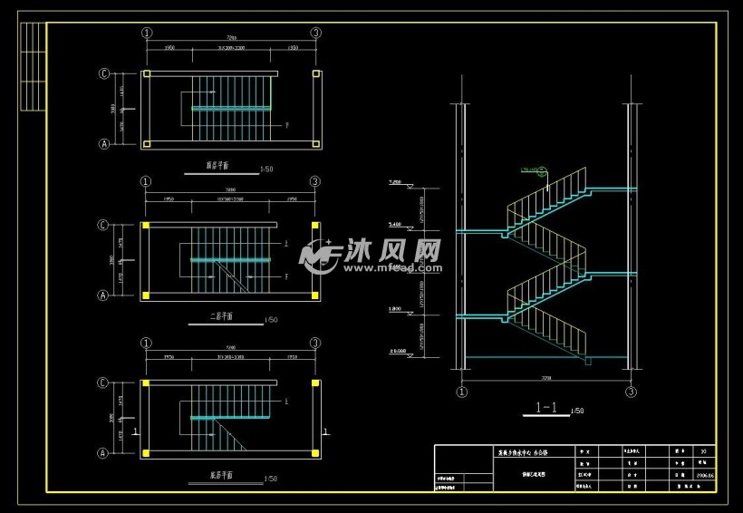 樓梯乙建築圖