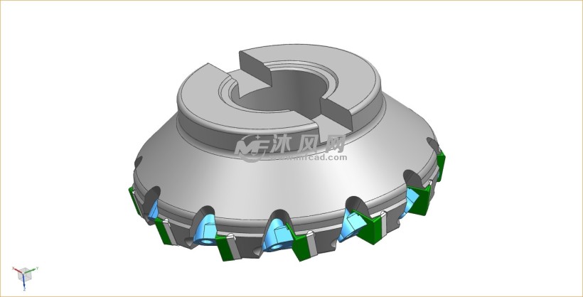 snmn1204-125-a75-12t型粗刀盘 - 机床附件图纸 - 沐风网