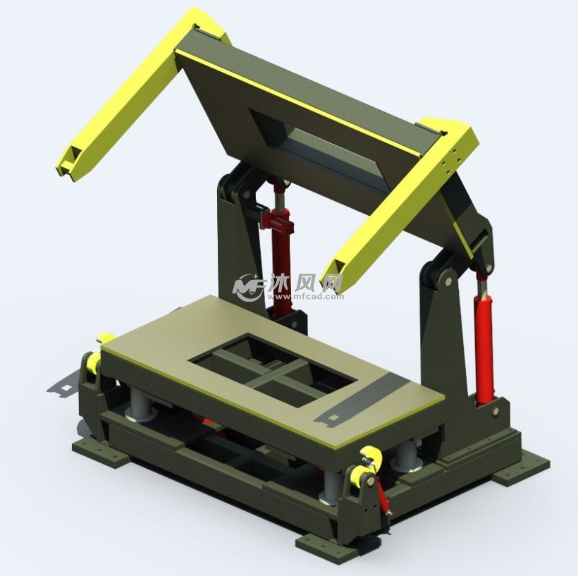成型发泡液压模架