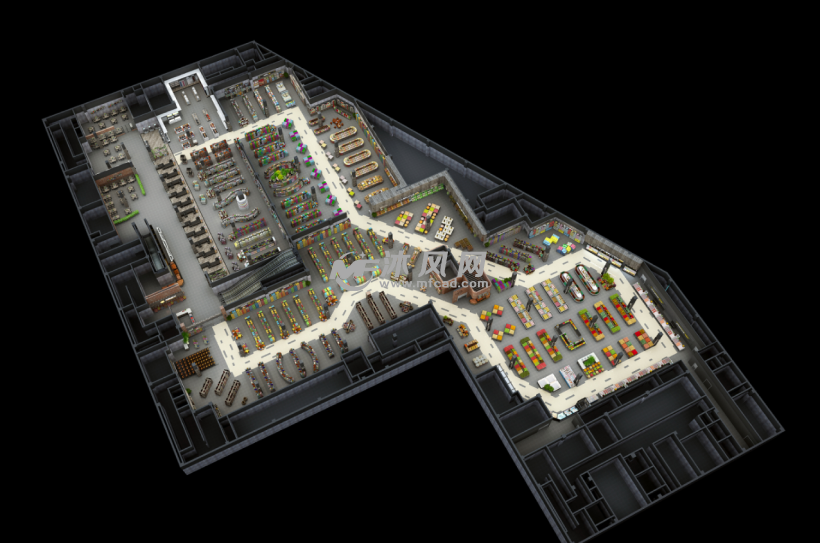 万民超市施工图纸