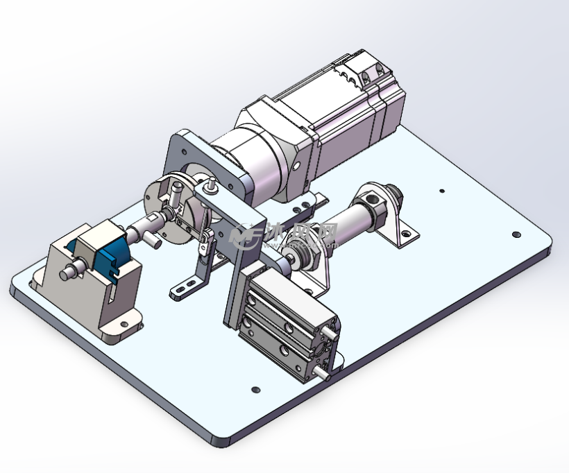半自动泵体与接头组装工装