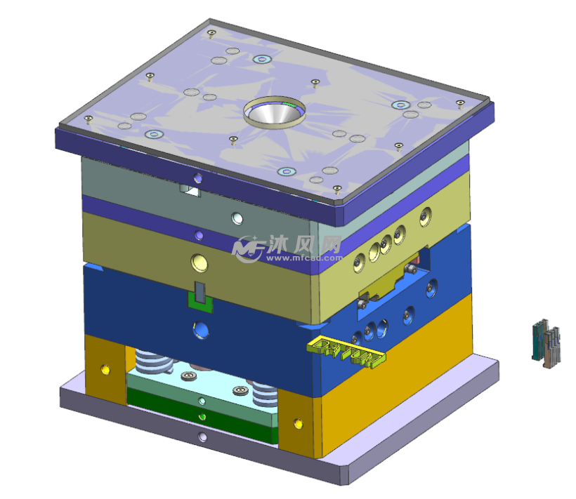 电脑上怎么设计模具图图片