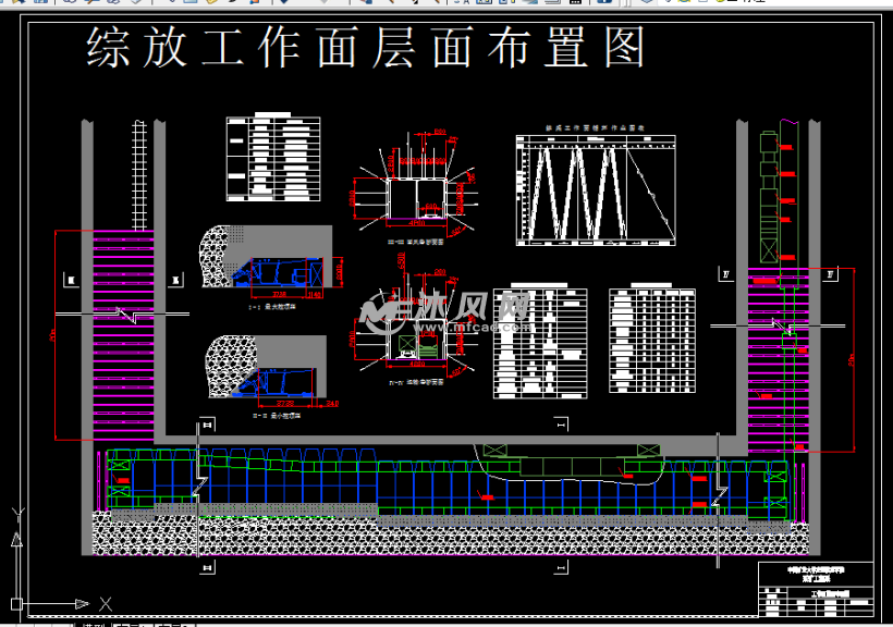 工作面布置图