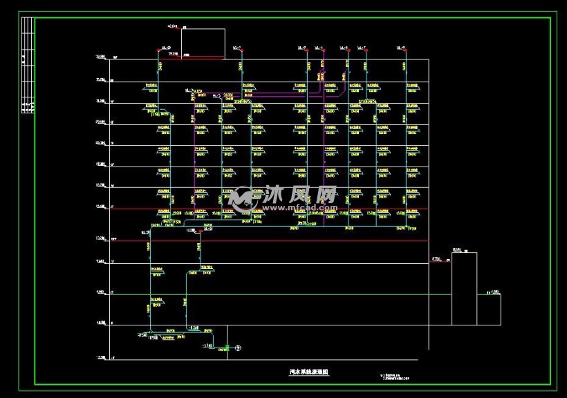 某宾馆给排水设计施工图
