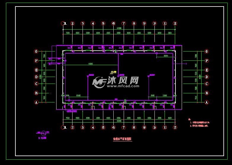 给排水平面布置图