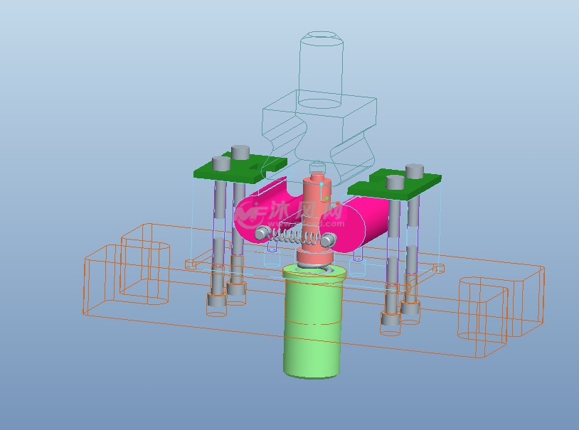 u形闭角弯曲模设计