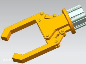 连杆式机械夹爪机构