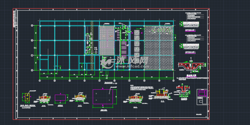 框架结构和钢结构水果深加工扩产厂房