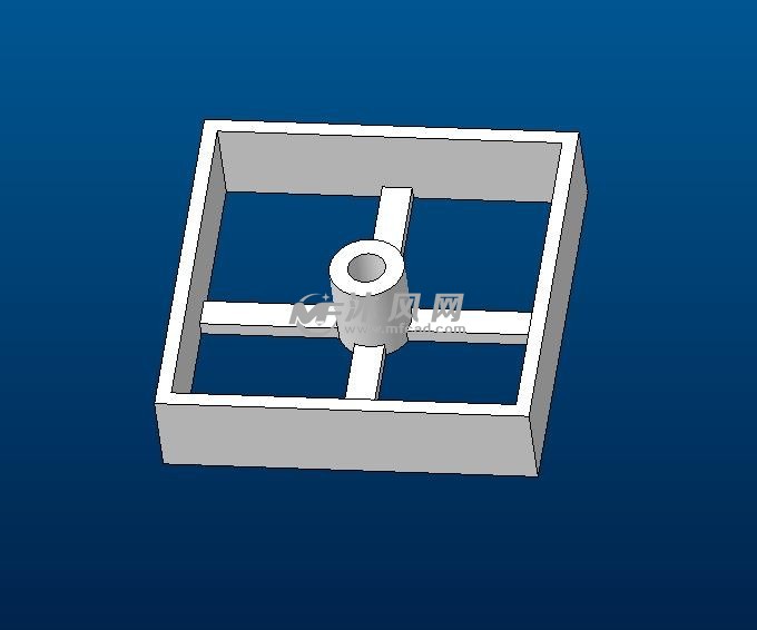 方形壳体注塑模具设计图纸