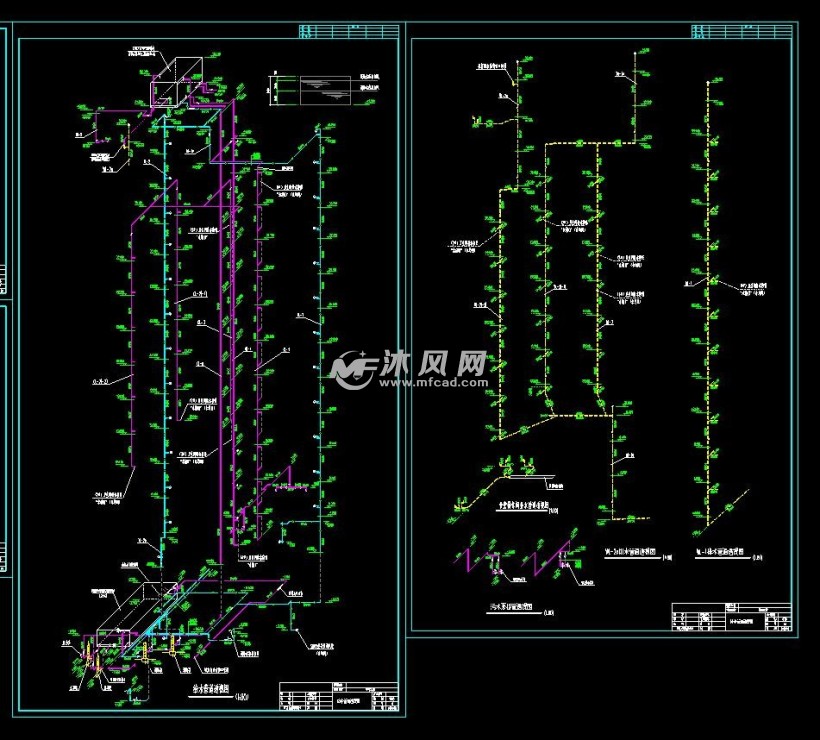 某宾馆给排水设计图