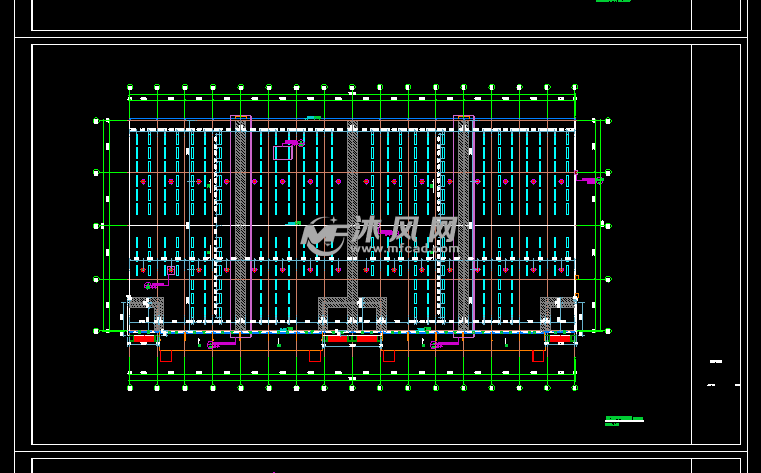 物流仓库建筑图