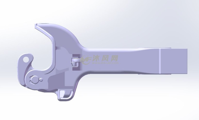 机车詹氏自动车钩模型