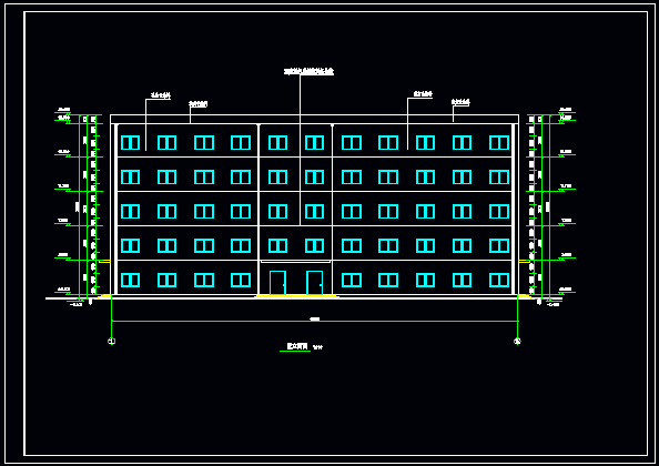 正立面圖-建築圖