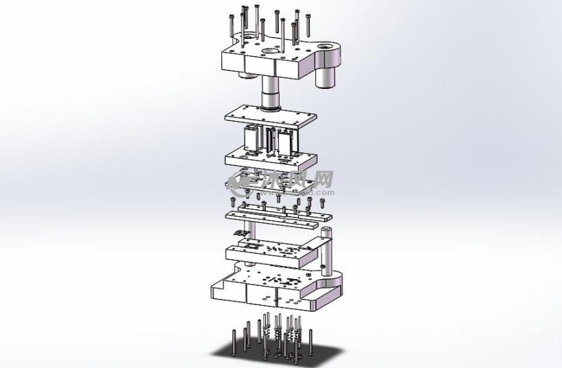 模具爆炸图