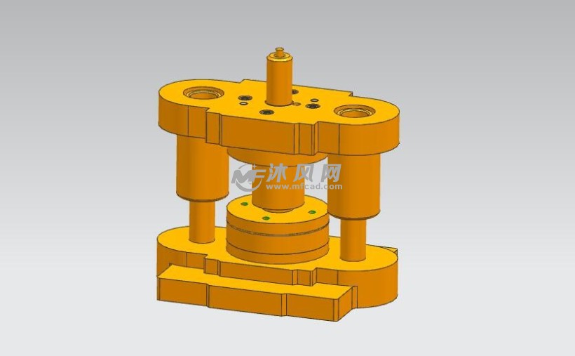 二次拉深三维图