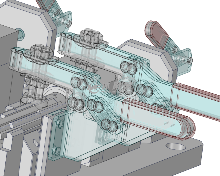 锁紧机构示意图