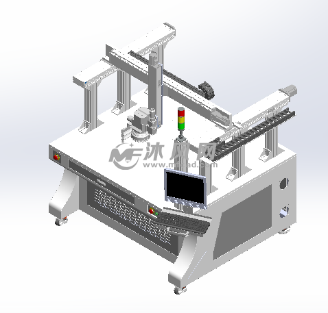 激光焊接机立体图