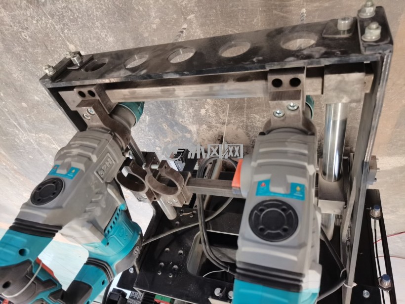 混凝土地面自动打孔机工装3d图纸 - 机械加工图纸 - 沐风网