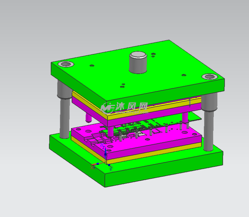固定板冷冲压模具设计图纸