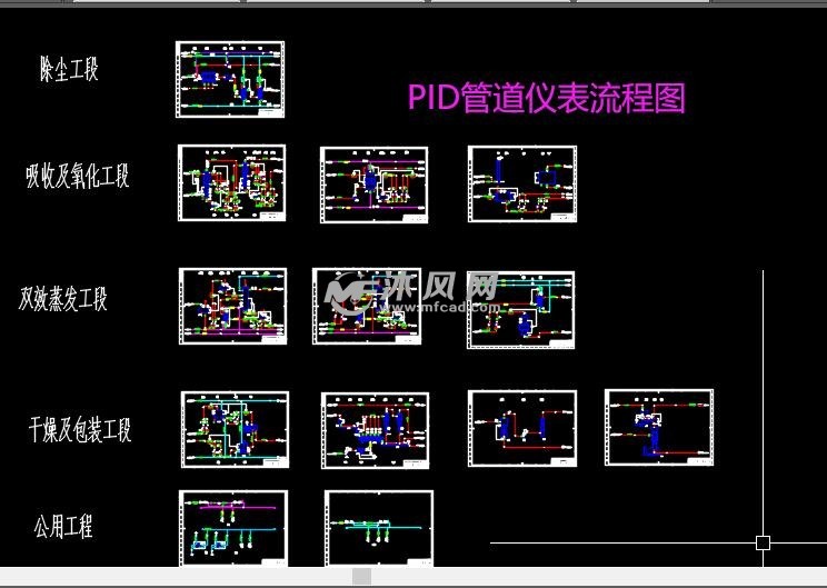 pid管道仪表流程图
