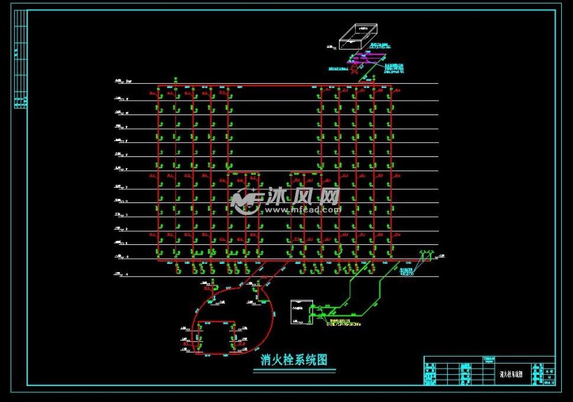 电子图纸消防箱图左右图片