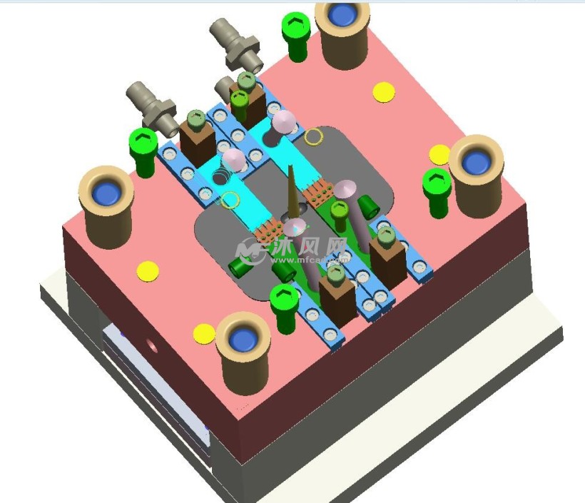 4p接线端子零件注塑模具设计